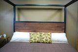 Kraftig Canopy Bed with Walnut